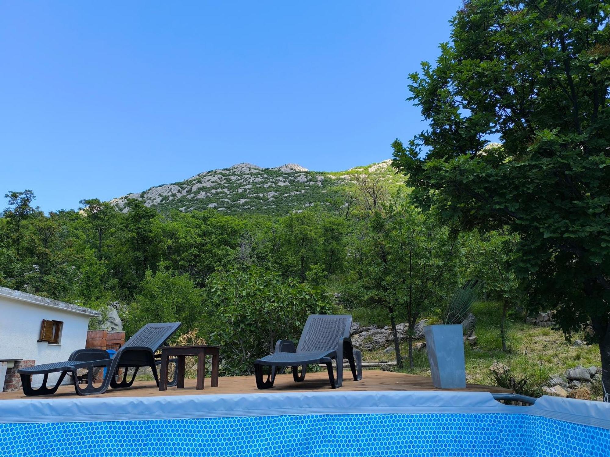 Holiday Home Lucija "" Private House With Pool "" Jablanac Exterior photo