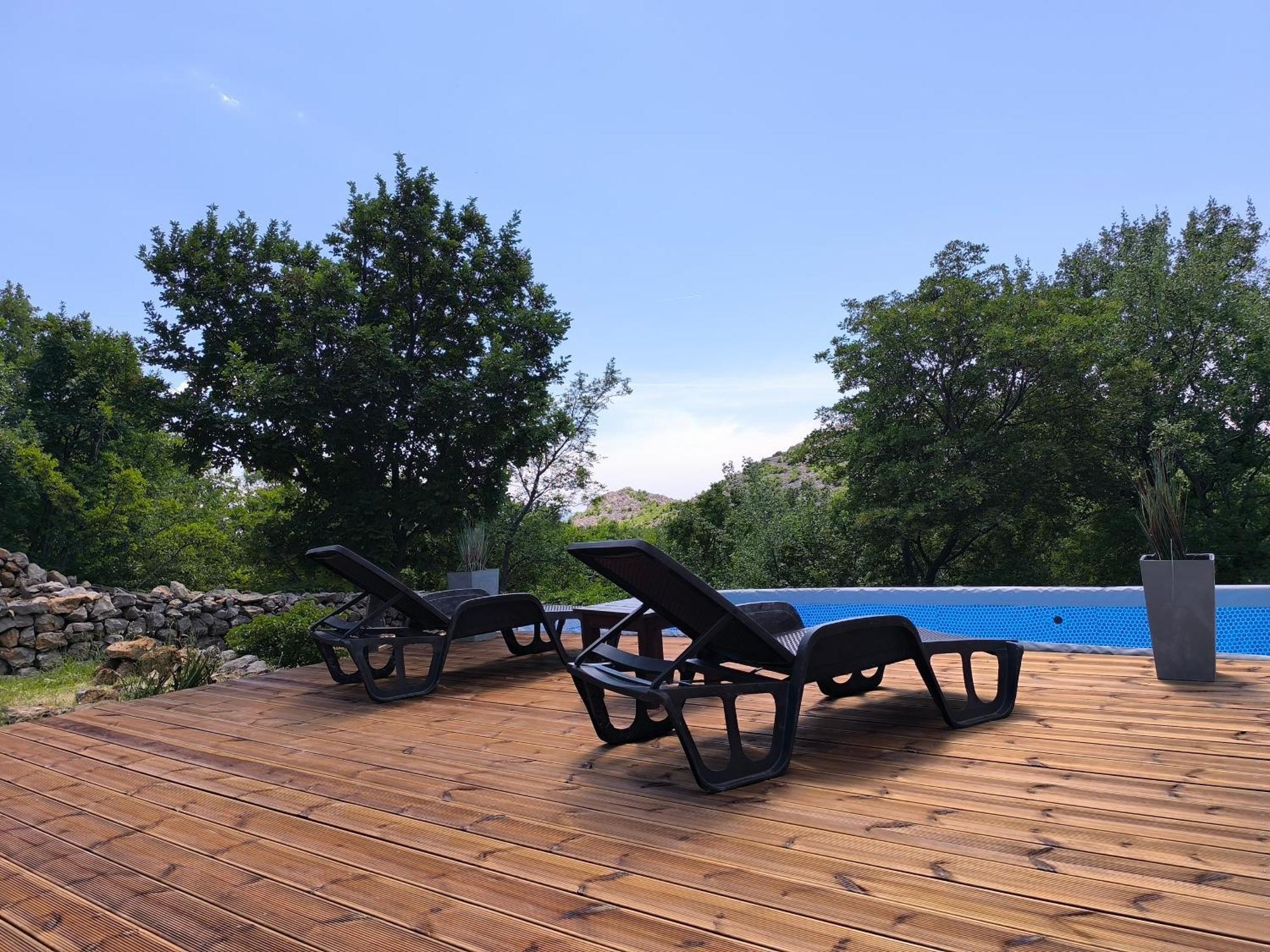 Holiday Home Lucija "" Private House With Pool "" Jablanac Exterior photo