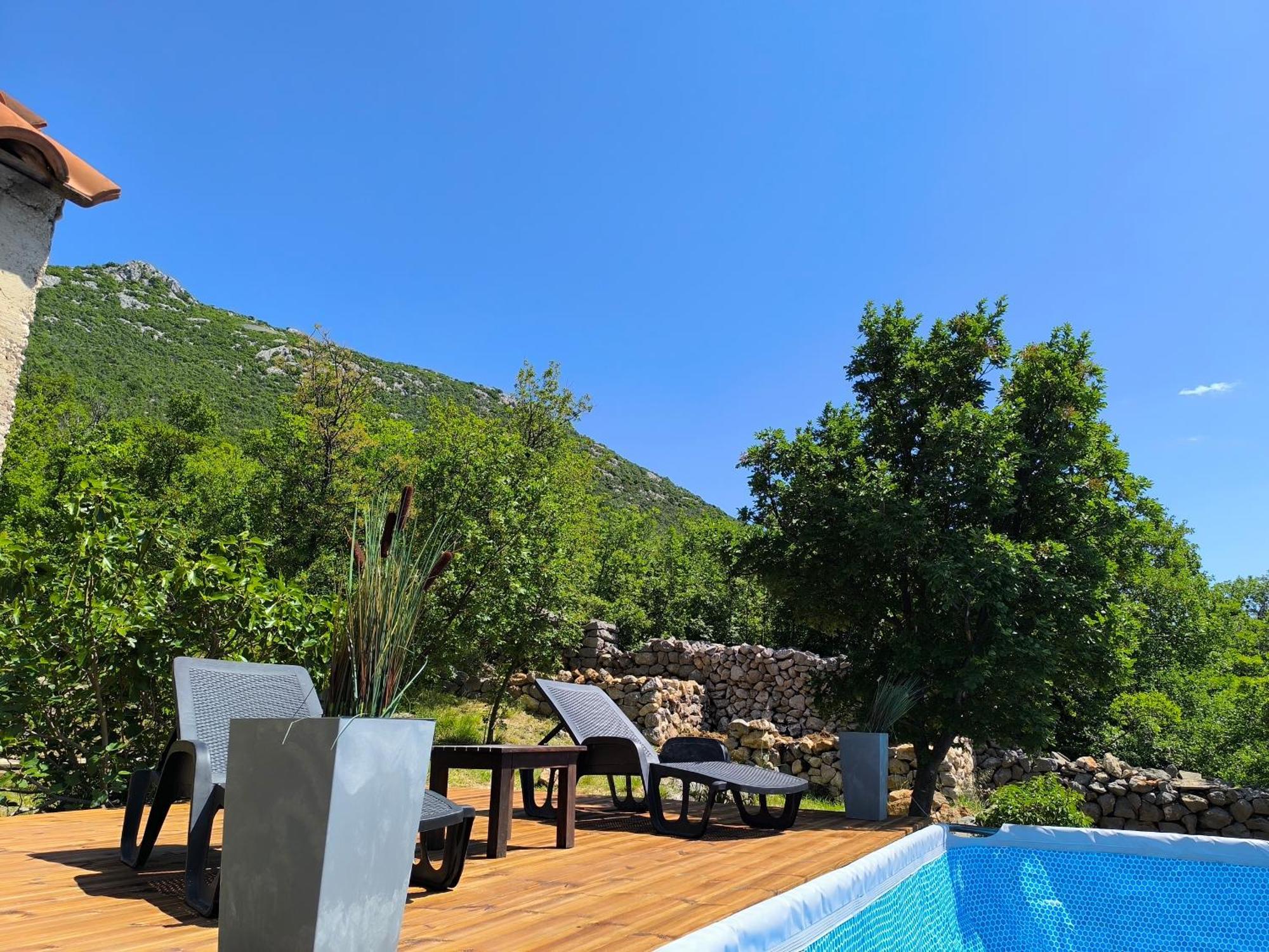Holiday Home Lucija "" Private House With Pool "" Jablanac Exterior photo