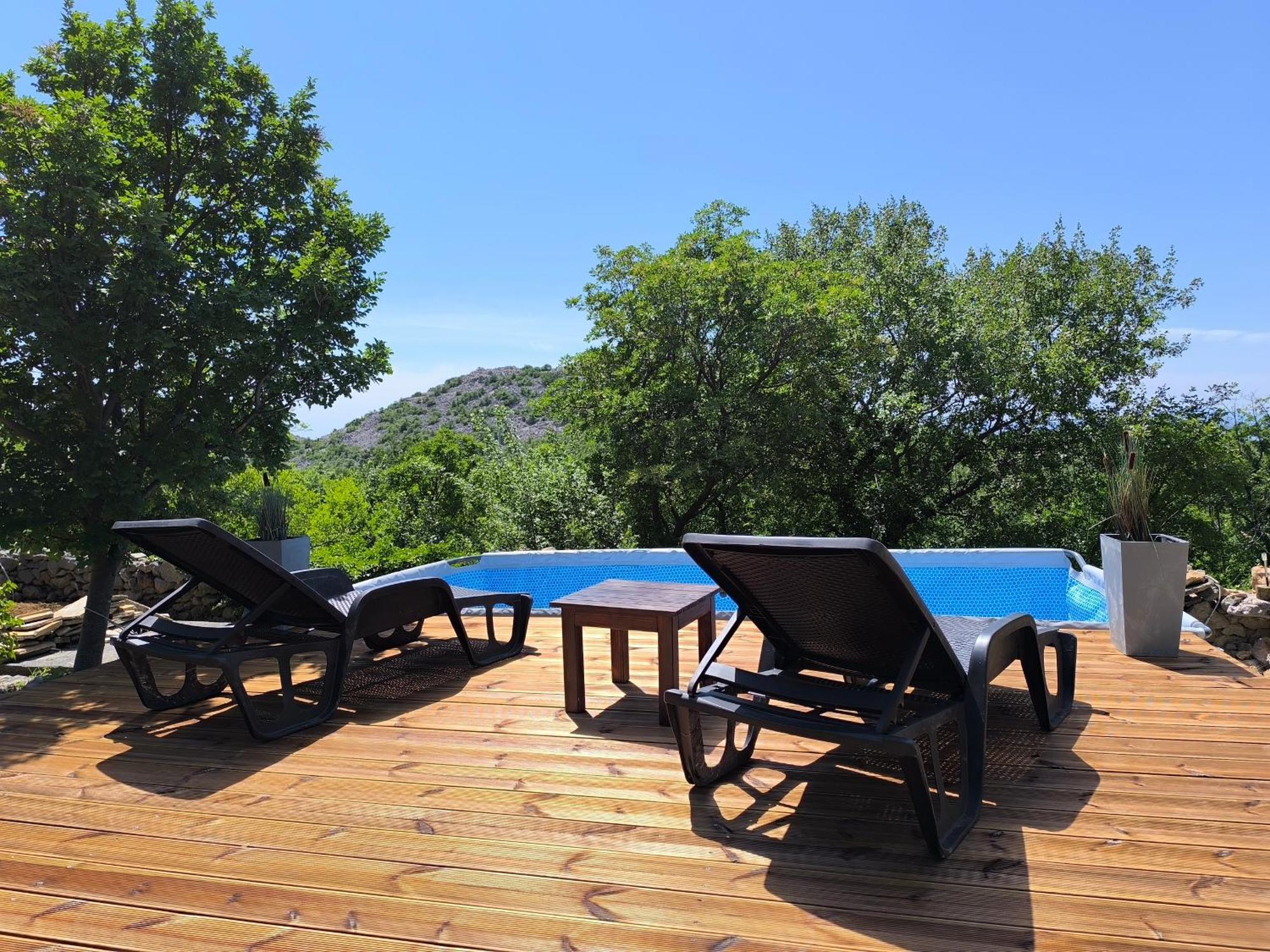 Holiday Home Lucija "" Private House With Pool "" Jablanac Exterior photo
