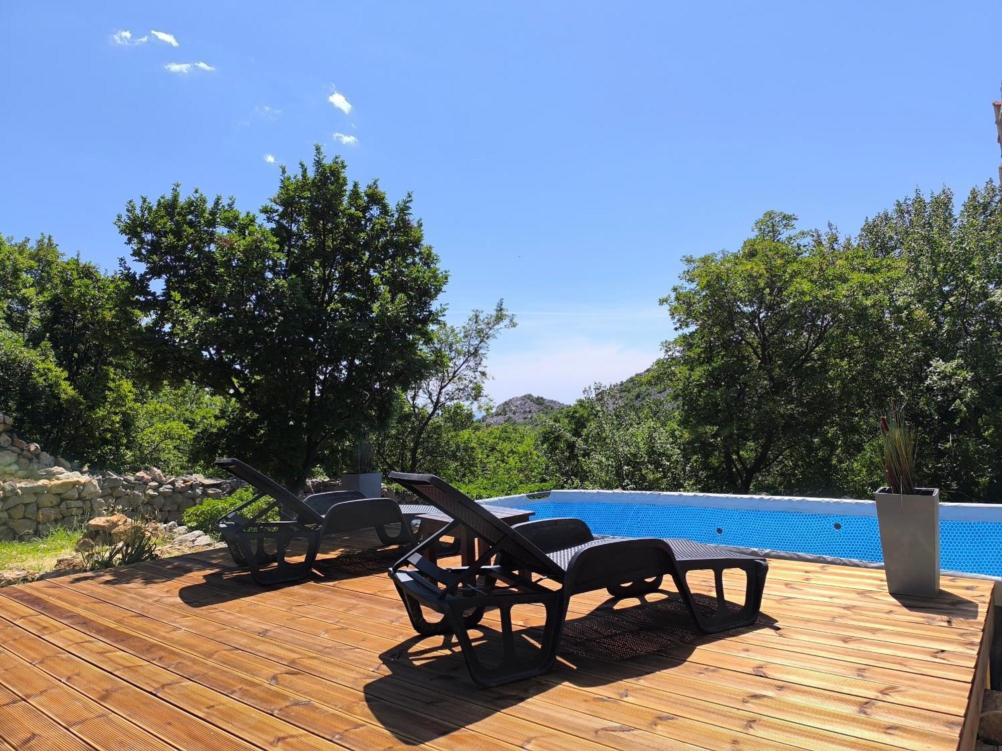 Holiday Home Lucija "" Private House With Pool "" Jablanac Exterior photo