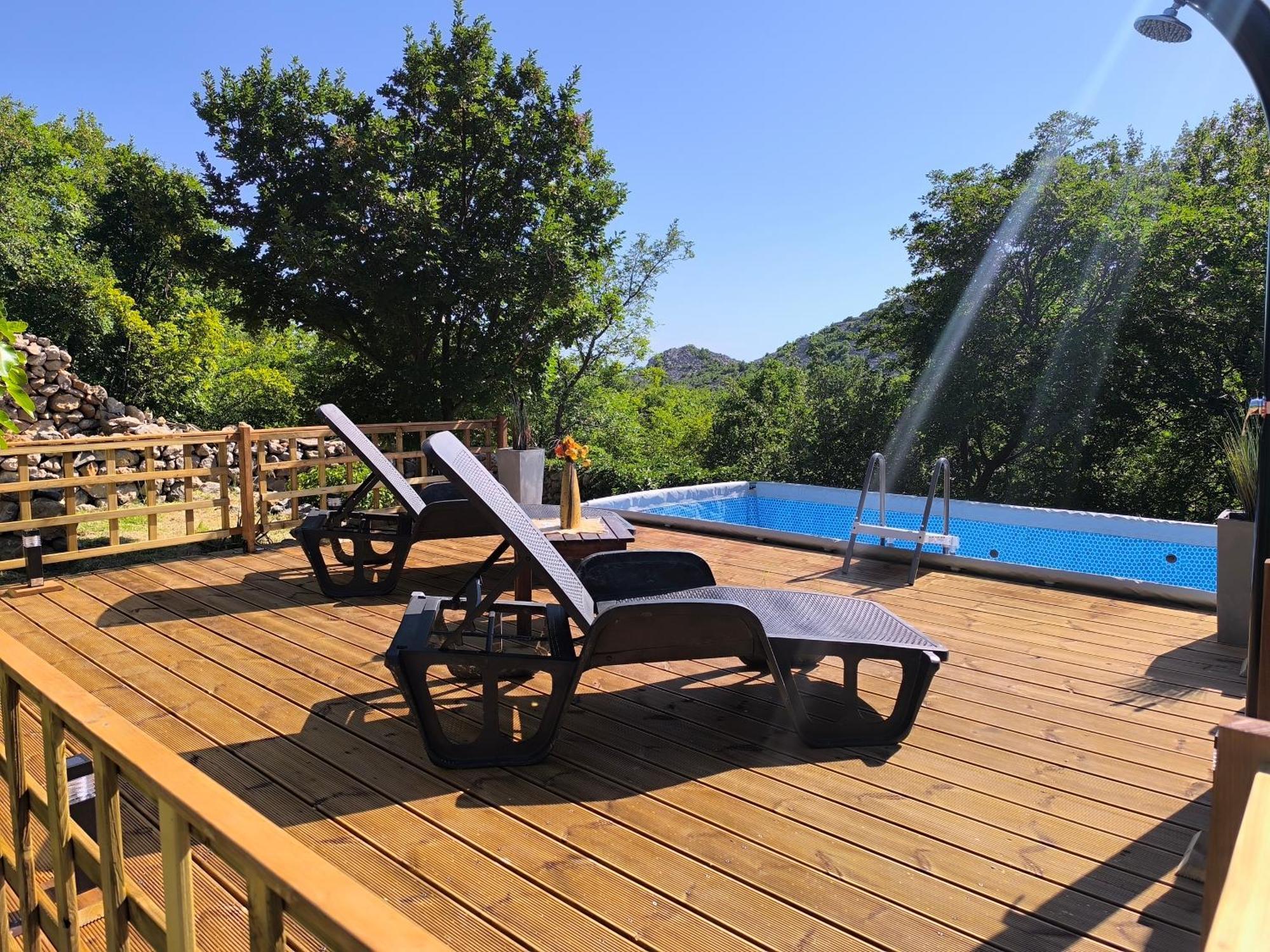Holiday Home Lucija "" Private House With Pool "" Jablanac Exterior photo