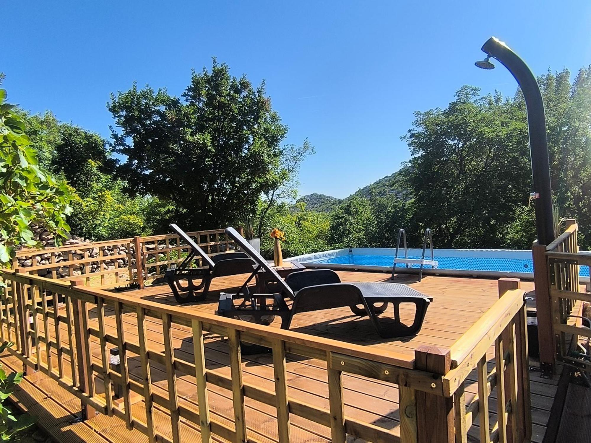 Holiday Home Lucija "" Private House With Pool "" Jablanac Exterior photo